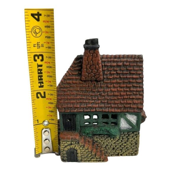 Village Hand Painted Cottage Porcelain Mill Shop 3.25”x2.5”x3” For Village - Picture 6 of 8
